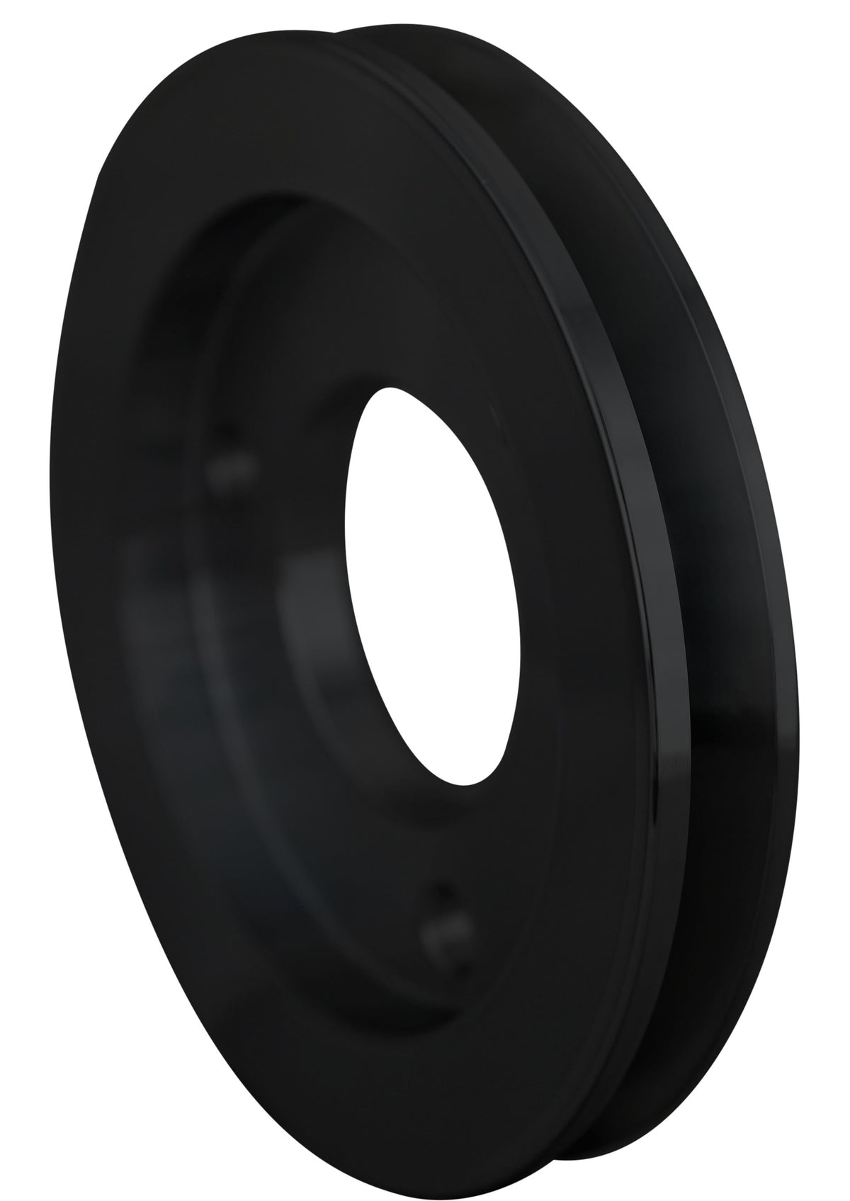 Big Block Chevy V-Belt Crankshaft Pulley - SWP - 1V - Black