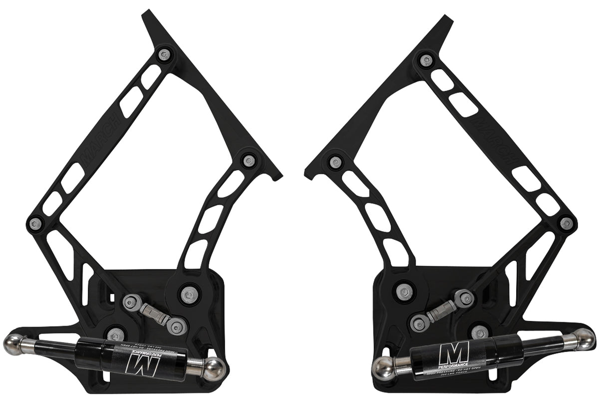 1964 - 1965 Ford Falcon Billet Hood Hinges
