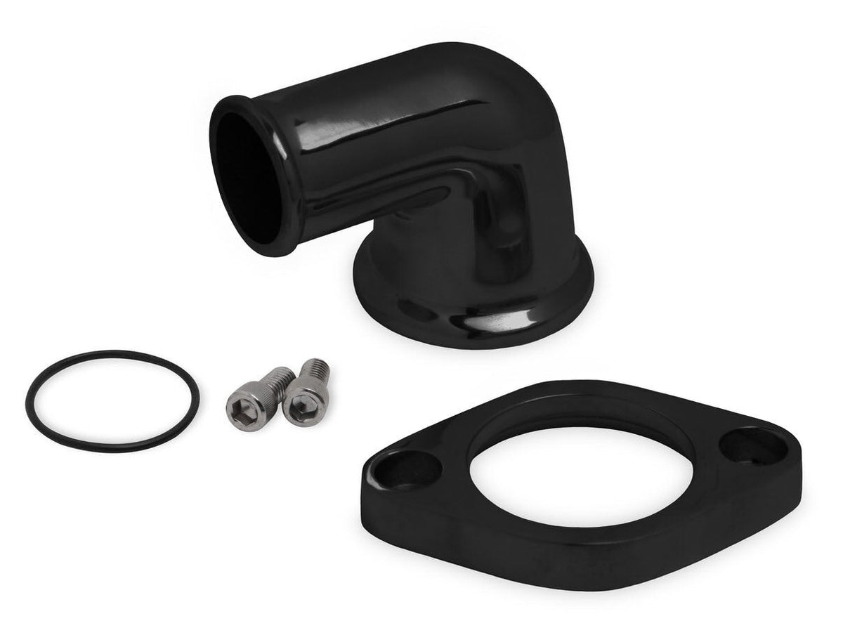 Alm. Water Outlet 90- Degree Swivel Black - 6253