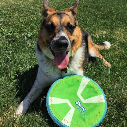 Chuckit Paraflight Max Glow Large Glowing Dog Frisbee Toy