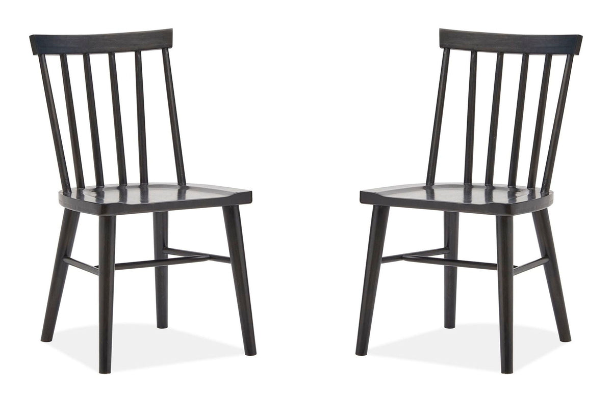 Lindon - Dark Dining Side Chair (Set of 2) - Coffee Bean