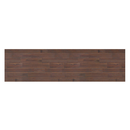 Lowry - TV Media Stand - Distressed Charcoal Brown