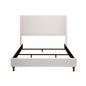 Hayden - Upholstered Wingback Bed With Tall Headboard