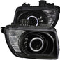 Anzo 2003-2006 Honda Element Projector Headlights w/ Halo Black