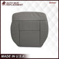 2004 2005 2006 2007 2008 Ford F150 XL Cloth Seat Covers in Medium Flint Gray