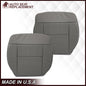 2004 2005 2006 2007 2008 Ford F150 XL Cloth Seat Covers in Medium Flint Gray