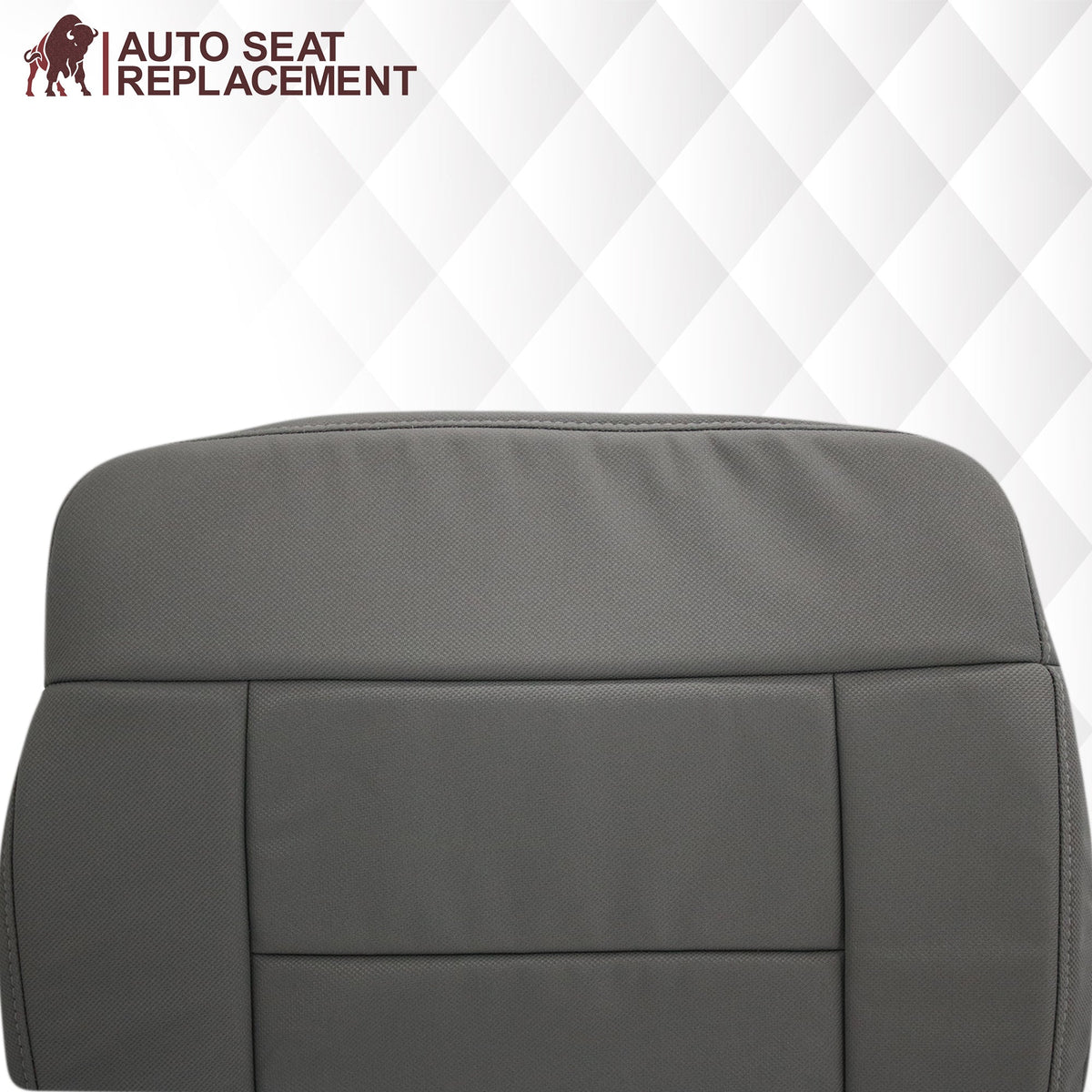 2004 2005 2006 2007 2008 Ford F150 XL Cloth Seat Covers in Medium Flint Gray
