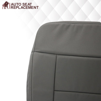 2004 2005 2006 2007 2008 Ford F150 XL Cloth Seat Covers in Medium Flint Gray