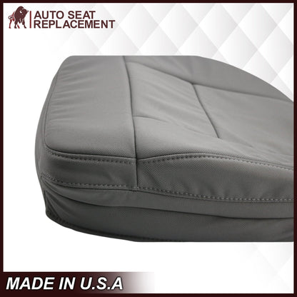 2004 2005 2006 2007 2008 Ford F150 XL Cloth Seat Covers in Medium Flint Gray