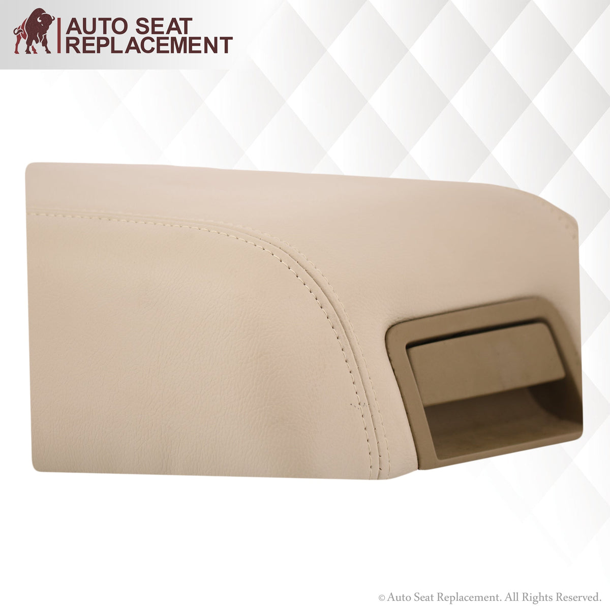 2004 Ford F150 Lariat Console Cover in Light Parchment Tan