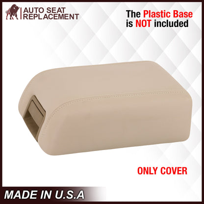 2004 Ford F150 Lariat Console Cover in Light Parchment Tan