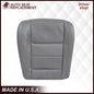 2003-2007 Ford F250/F350/F450/F550 Lariat Seat Cover in Flint Gray: Choose Leather or Vinyl
