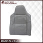2003-2007 Ford F250/F350/F450/F550 Lariat Seat Cover in Flint Gray: Choose Leather or Vinyl