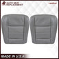2003-2007 Ford F250/F350/F450/F550 Lariat Seat Cover in Flint Gray: Choose Leather or Vinyl