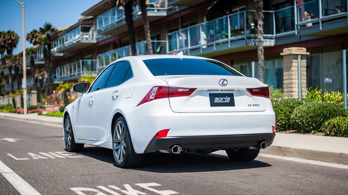 2014-2024 Lexus IS 250/ IS 350/ IS 350 F Sport Axle-Back Exhaust System S-Type