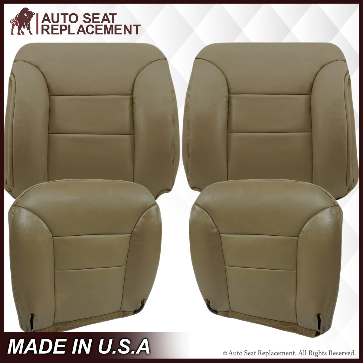 1995-1999 GMC Sierra SLT SLE Seat Cover in Tan: Choose your options
