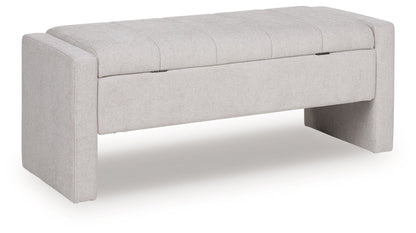 Akselman - Storage Bench - Gray