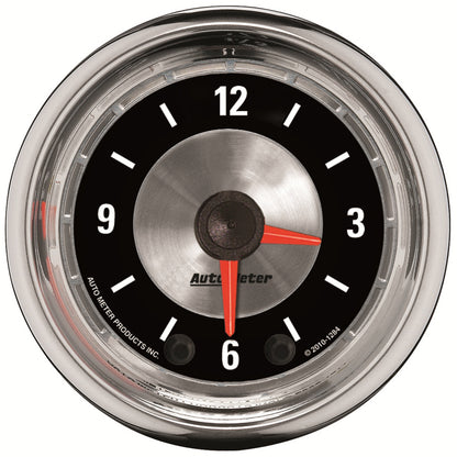 2-1/16 In. CLOCK 12 HOUR AMERICAN MUSCLE