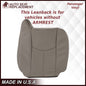 2003-2007 Chevy Silverado/Avalanche & GMC Sierra Work Truck Seat Cover in Gray 40/20/40 (Leanback Without Armrest): Choose Leather or Vinyl