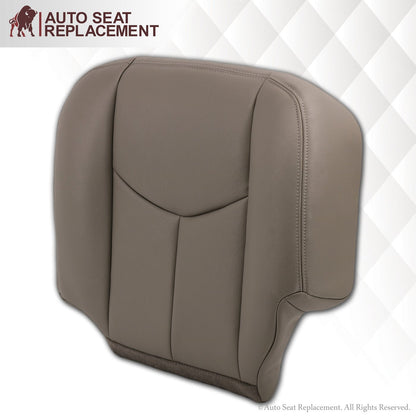 2003-2007 Chevy Silverado/Avalanche & GMC Sierra Work Truck Seat Cover in Gray 40/20/40 (Leanback Without Armrest): Choose Leather or Vinyl
