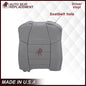 2002-2007 Ford F250/F350/F450/F550 Lariat Extended Cab Seat Cover in Flint Gray: Choose Leather or Vinyl