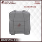2002-2007 Ford F250/F350/F450/F550 Lariat Extended Cab Seat Cover in Flint Gray: Choose Leather or Vinyl