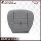 2002-2007 Ford F250/F350/F450/F550 Lariat Extended Cab Seat Cover in Flint Gray: Choose Leather or Vinyl