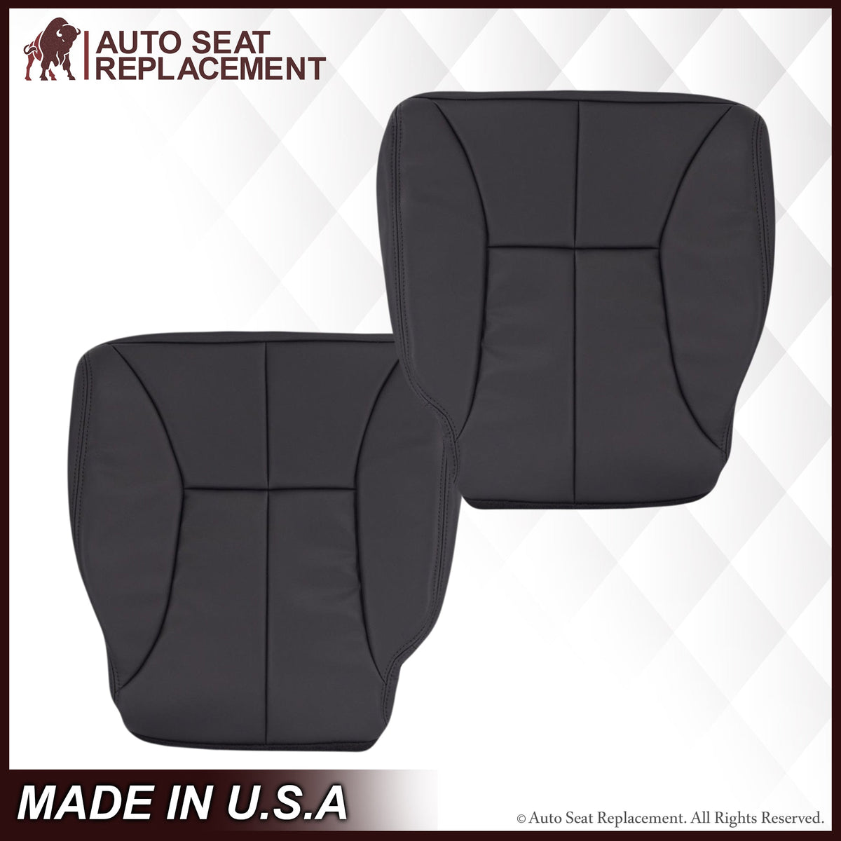 1998-2002 Dodge Ram 1500 2500 3500 (Backrest Without Logo): Choose From Variation