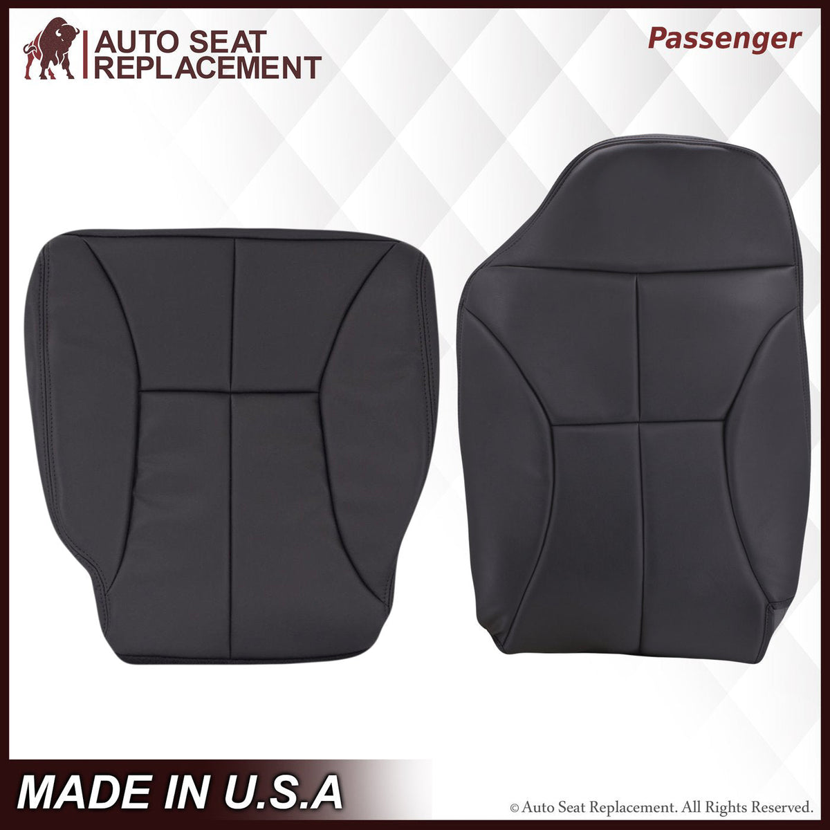 1998-2002 Dodge Ram 1500 2500 3500 (Backrest Without Logo): Choose From Variation