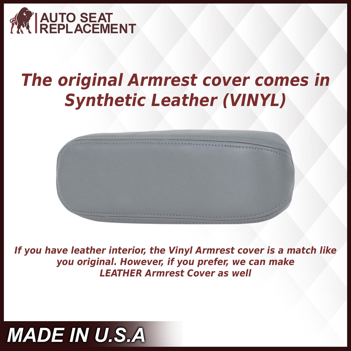 2002-2005 Ford Excursion Limited Seat Cover in Flint Gray: Choose From Variations