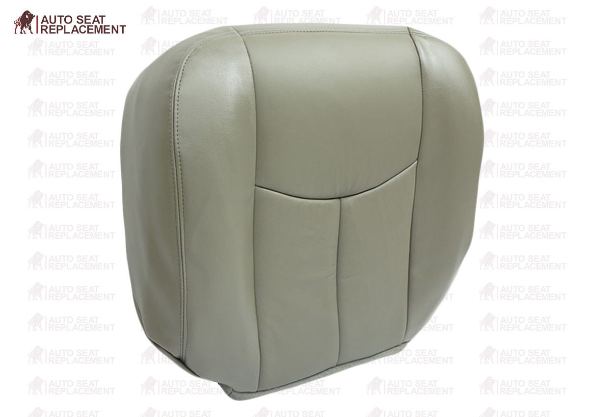 2003 2004 2005 2006 GMC Sierra & Yukon Passenger Bottom Seat Cover Gray