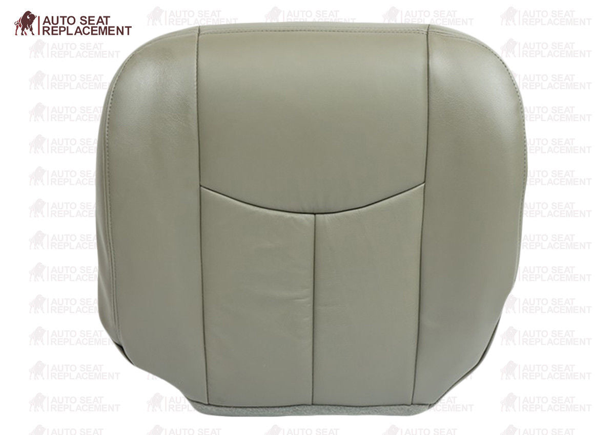 2003 2004 2005 2006 GMC Sierra & Yukon Passenger Bottom Seat Cover Gray