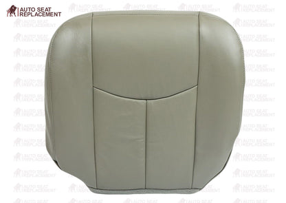 2003 2004 2005 2006 GMC Sierra & Yukon Passenger Bottom Seat Cover Gray