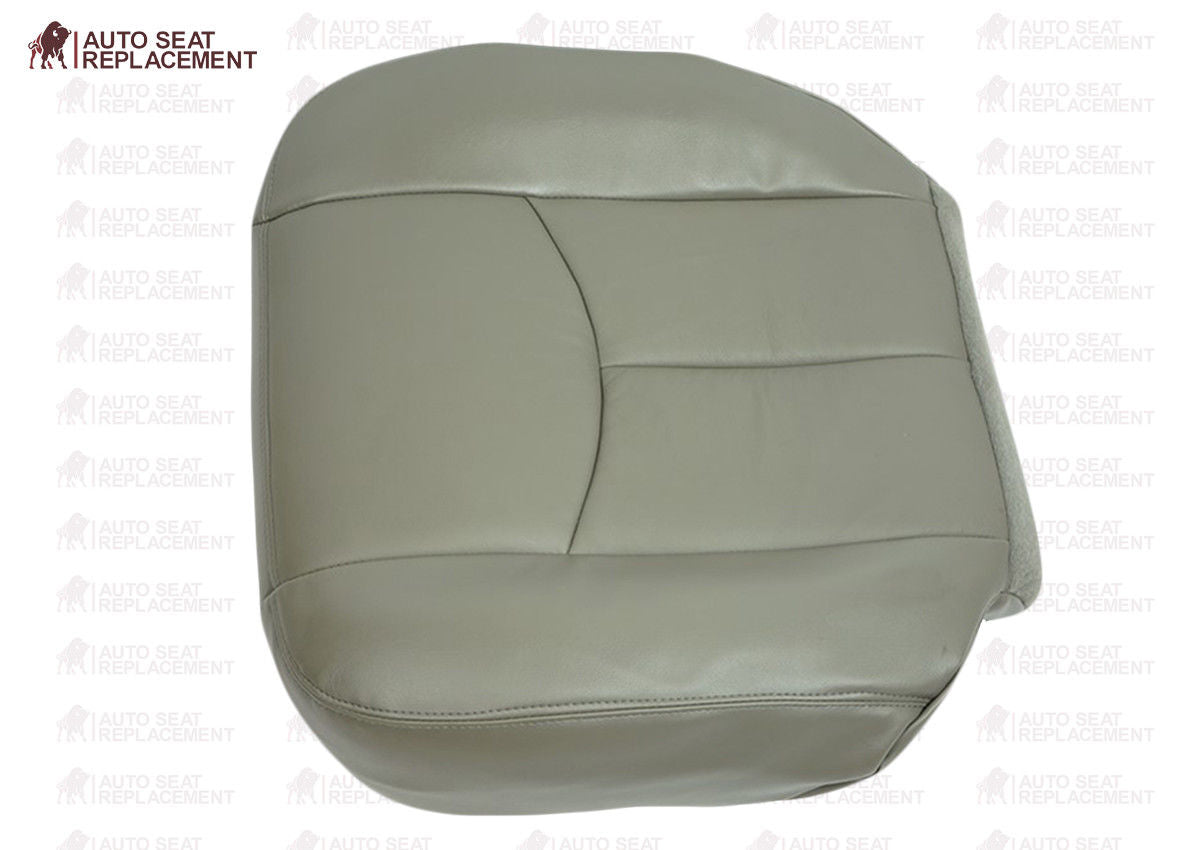 2003 2004 2005 2006 GMC Sierra & Yukon Passenger Bottom Seat Cover Gray