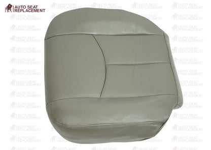 2003 2004 2005 2006 GMC Sierra & Yukon Passenger Bottom Seat Cover Gray