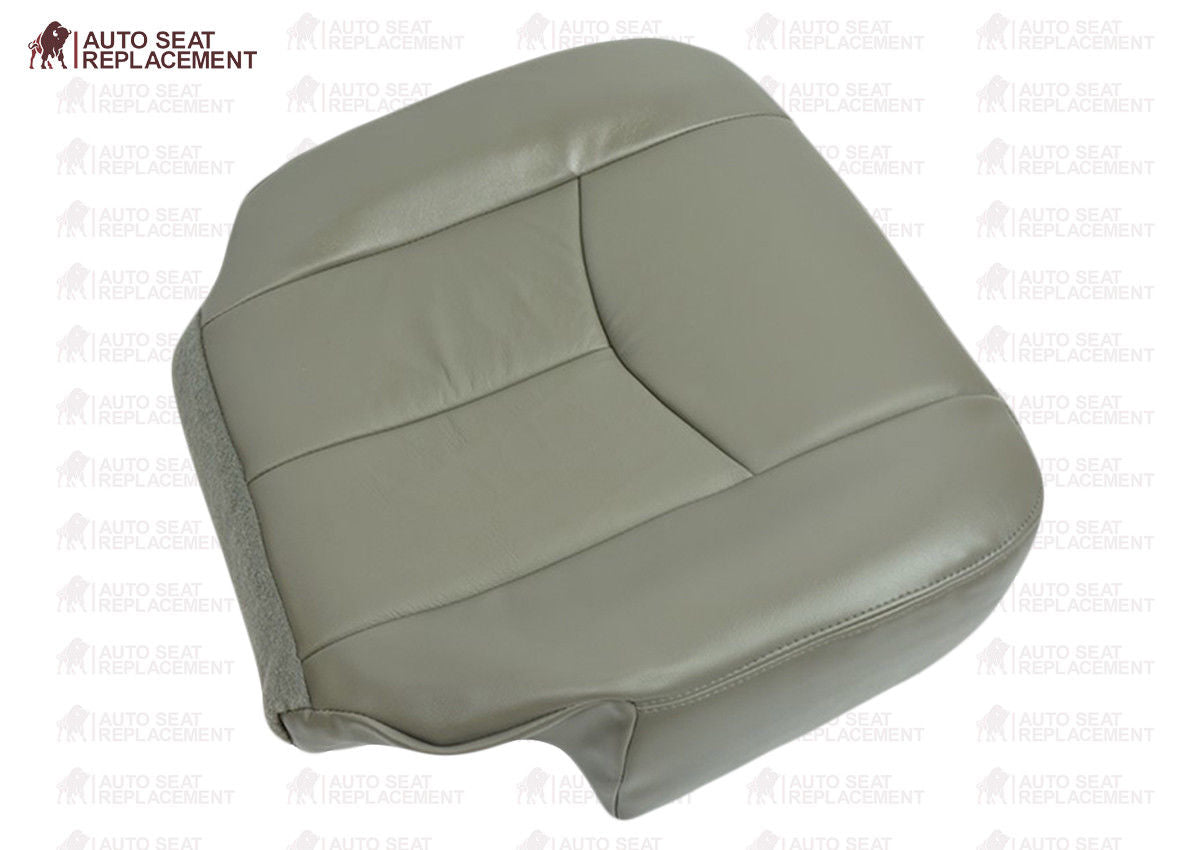 2003 2004 2005 2006 GMC Sierra & Yukon Passenger Bottom Seat Cover Gray