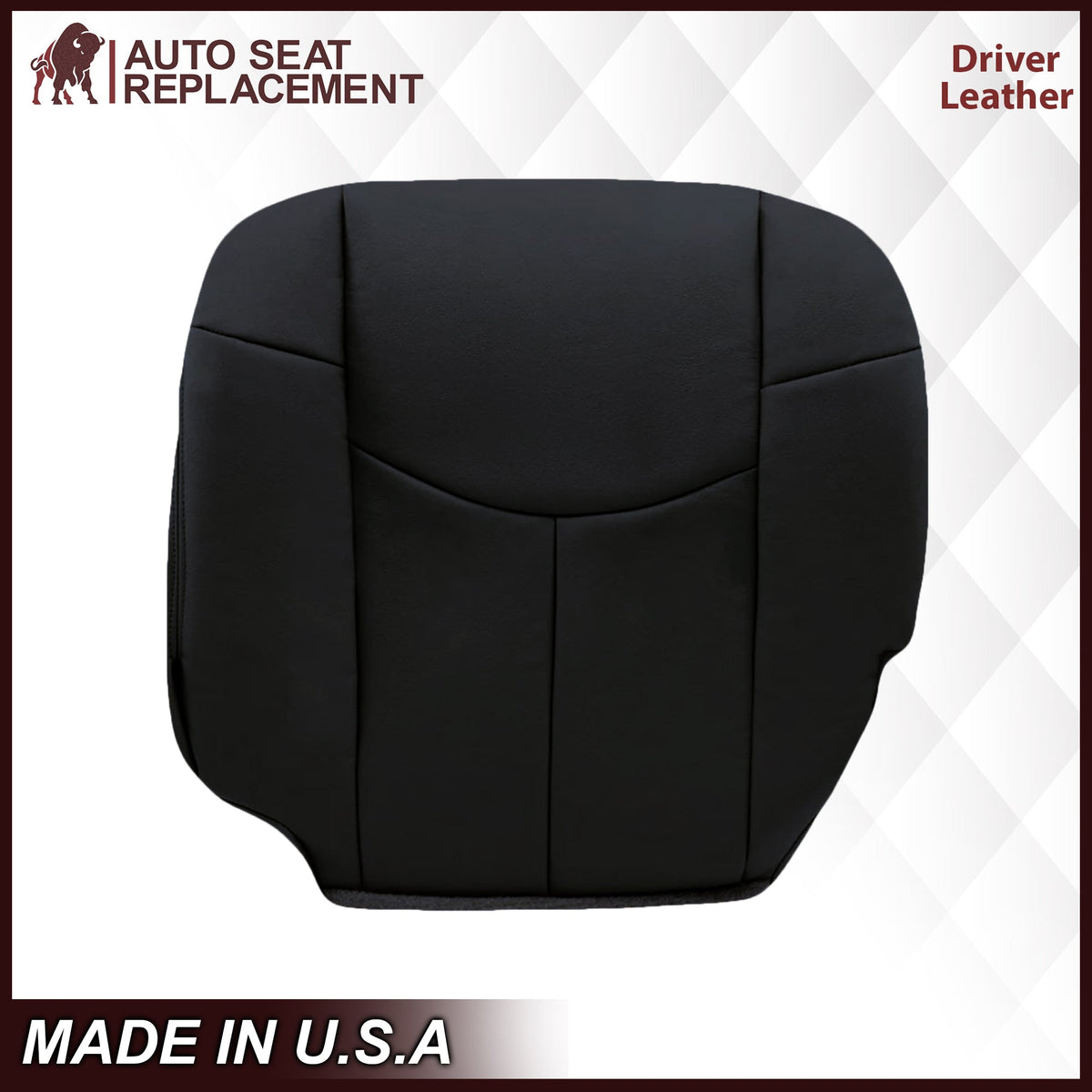2002 Chevy Avalanche Seat Cover in Dark Graphite "Dark Gray": Choose From Variations