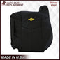 2002 Chevy Avalanche Seat Cover in Dark Graphite "Dark Gray": Choose From Variations