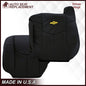2002 Chevy Avalanche Seat Cover in Dark Graphite "Dark Gray": Choose From Variations