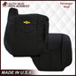2002 Chevy Avalanche Seat Cover in Dark Graphite "Dark Gray": Choose From Variations