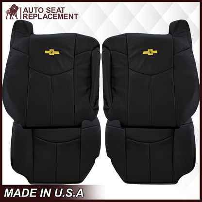 2002 Chevy Avalanche Seat Cover in Dark Graphite "Dark Gray": Choose From Variations