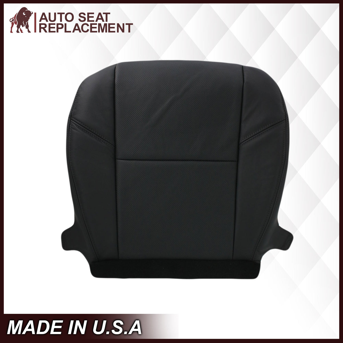 2007-2014 Chevy Silverado Perforated Seat Cover in Black: Choose From Variation