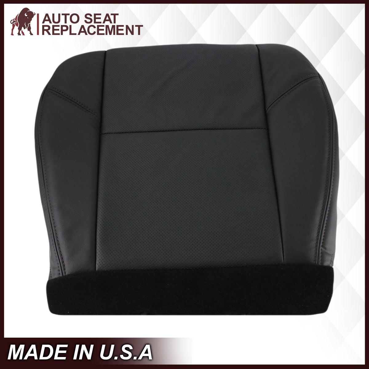 2007-2014 Chevy Silverado Perforated Seat Cover in Black: Choose From Variation