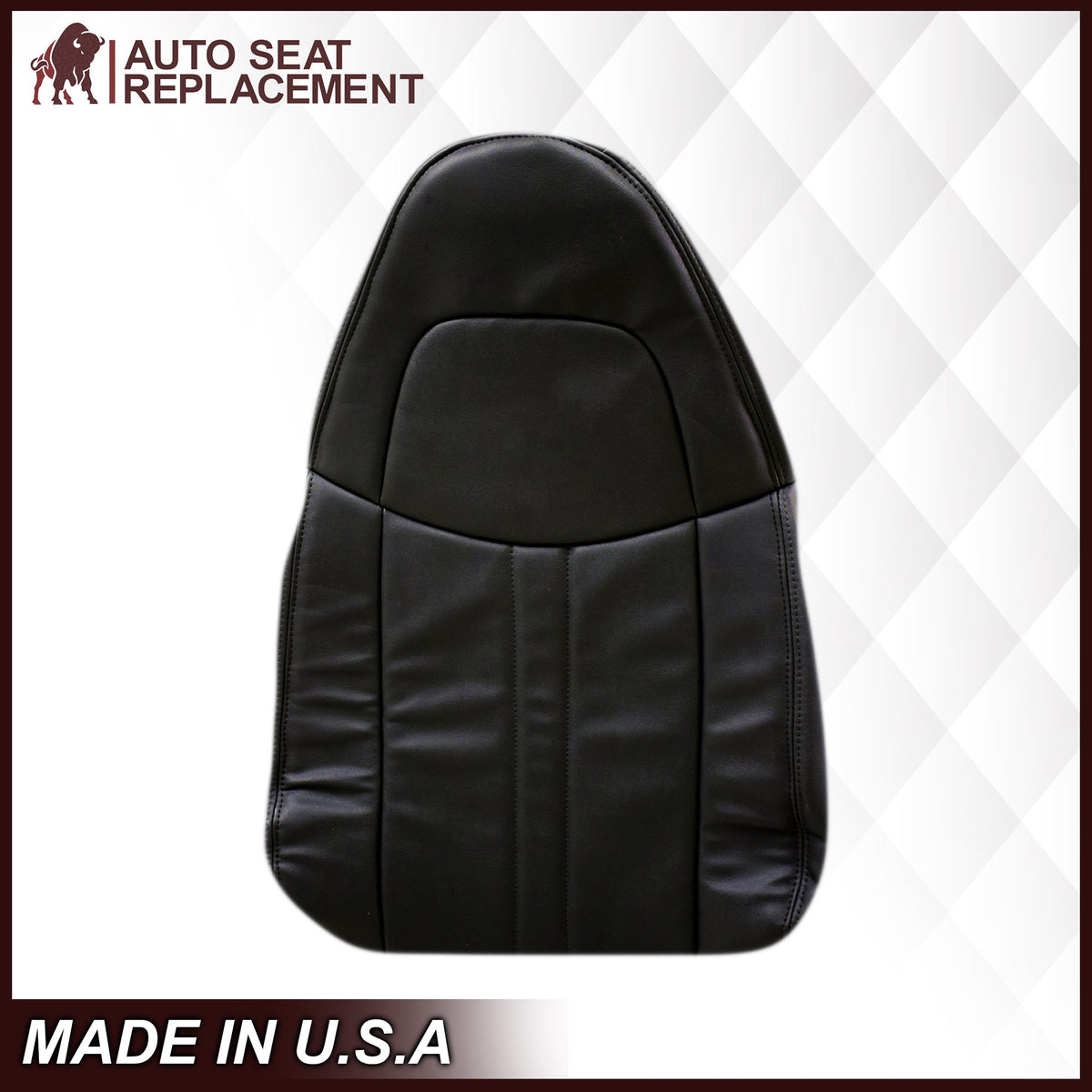 2003-2009 Chevy C Series Kodiak Vinyl Seat Cover in Dark Gray