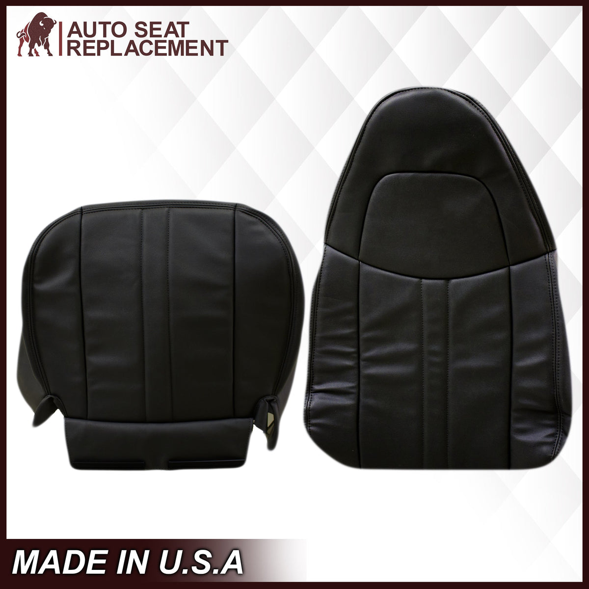 2003-2009 Chevy C Series Kodiak Vinyl Seat Cover in Dark Gray