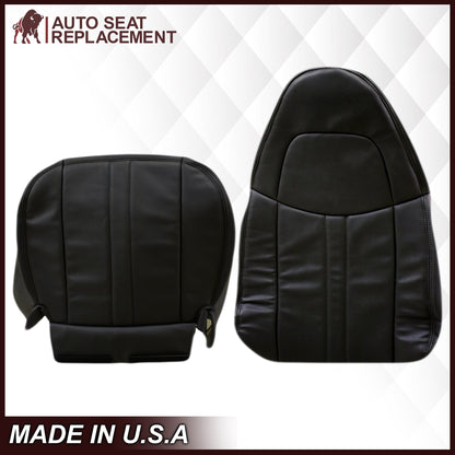 2003-2009 Chevy C Series Kodiak Vinyl Seat Cover in Dark Gray