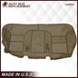 1995-1999 GMC Sierra SLT SLE 2nd Row Bench Seat Cover in Tan: Choose your options