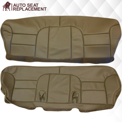 1995-1999 GMC Sierra SLT SLE 2nd Row Bench Seat Cover in Tan: Choose your options