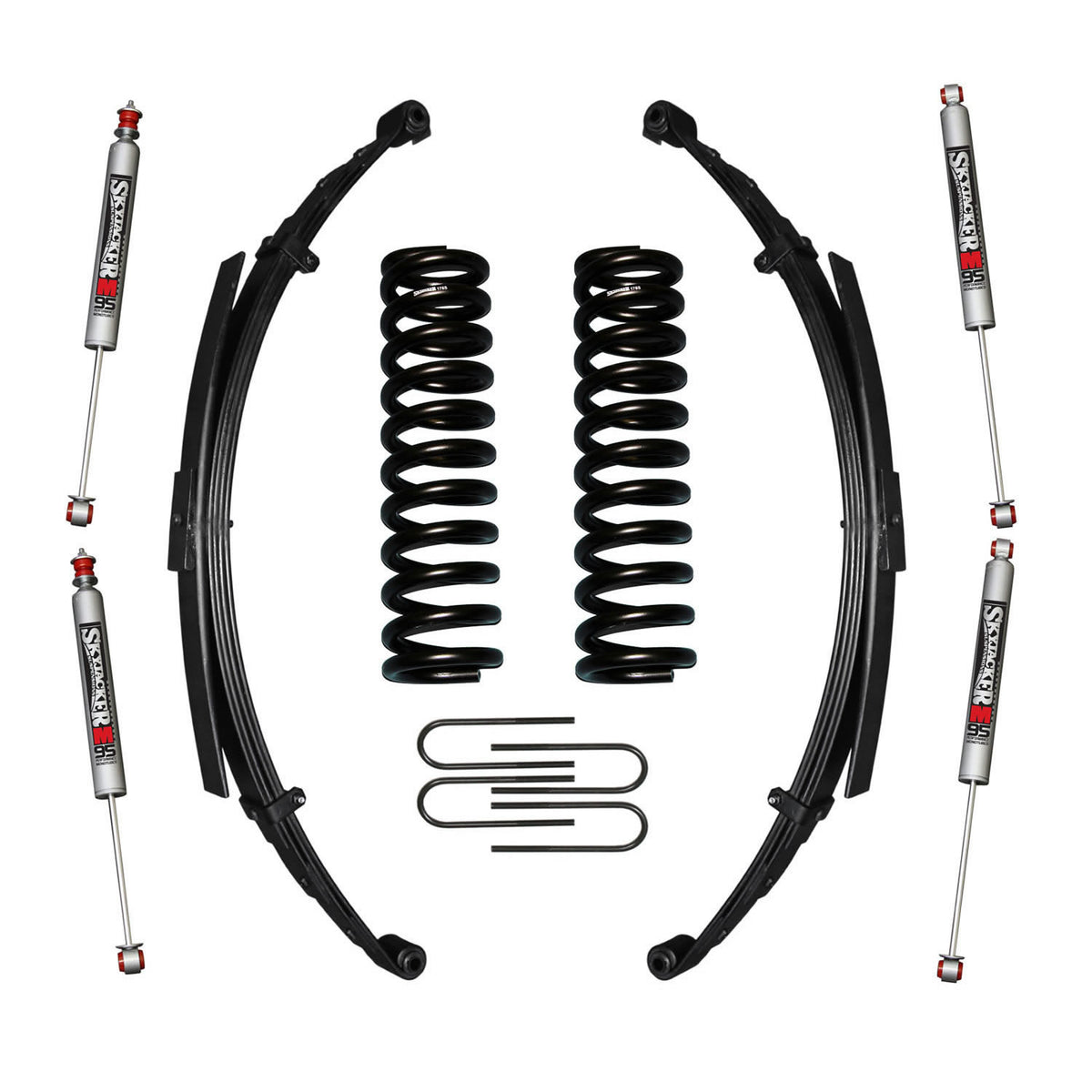 Skyjacker - 7IN. 66-77 BRONCO SYSTEM - 176EBKS-M