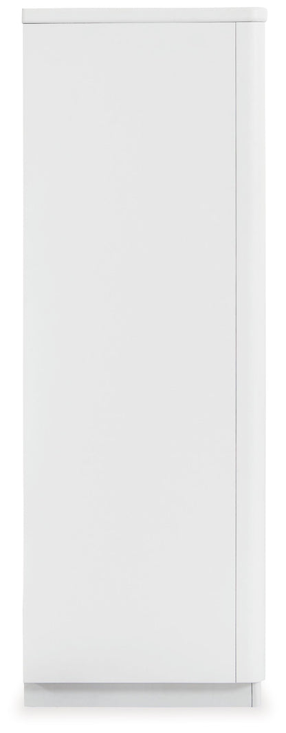 Chalanna - Five Drawer Chest - White